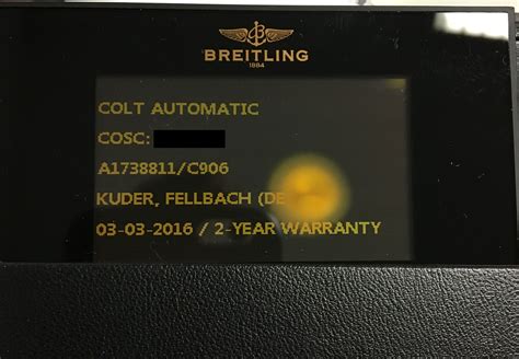 breitling digitale garantiekarte|breitling garantie aktivieren.